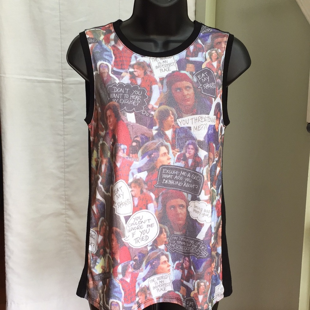 4 / $15 The Breakfast Club tank top
